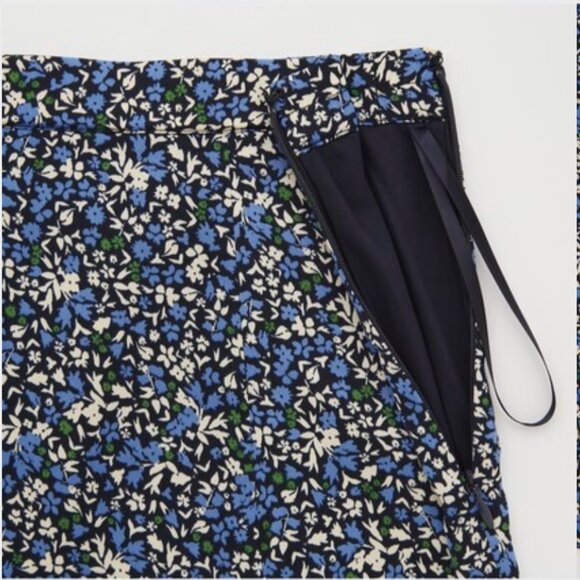 Uniqlo Printed Slit Midi Skirt - Picture 5 of 11